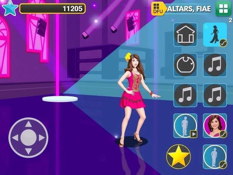 Bollywood Dance Diva gameplay screenshot